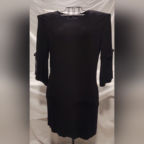 LOFT Dresses & Skirts - Loft black dress. Bell sleeves